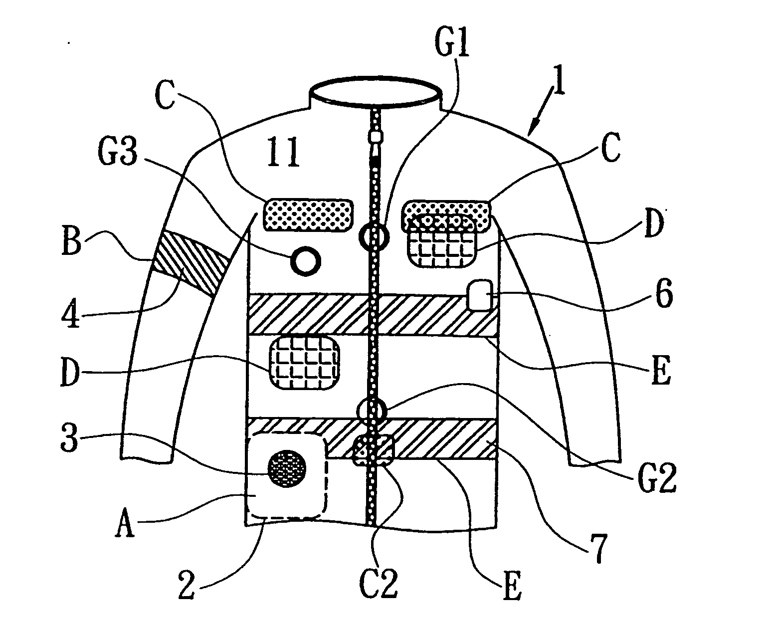 Method and device for monitoring physiologic signs and implementing emergency disposals