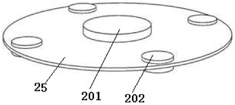 Lifting type magnetic suspension device