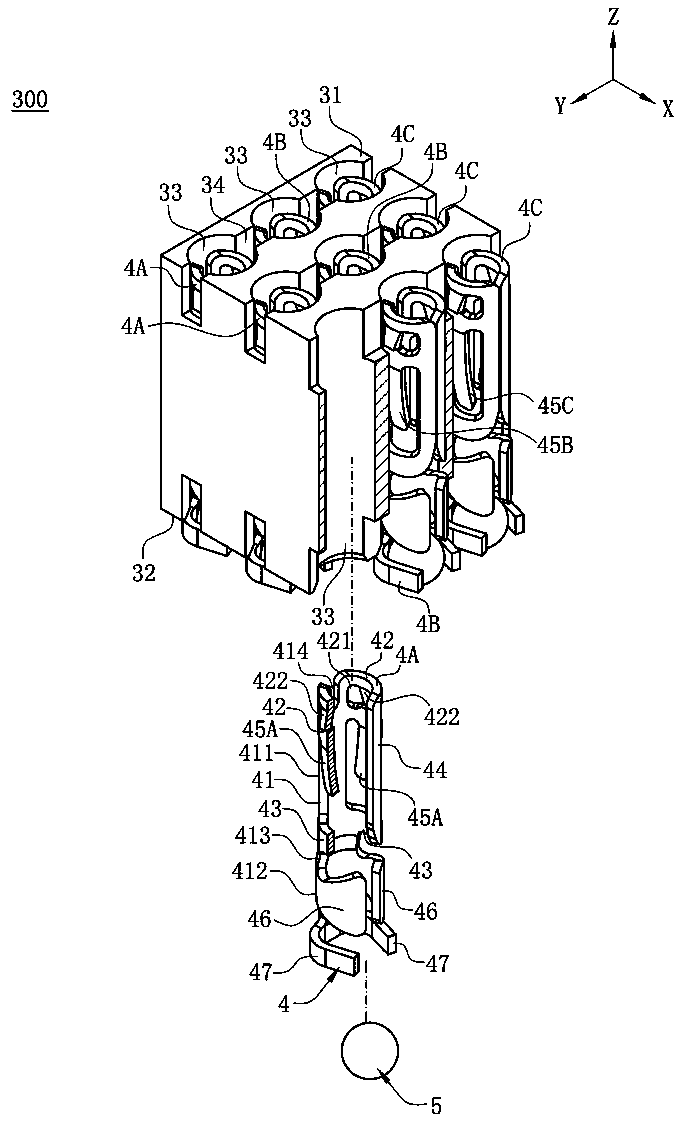 Electrical connector and its electrical connector combination