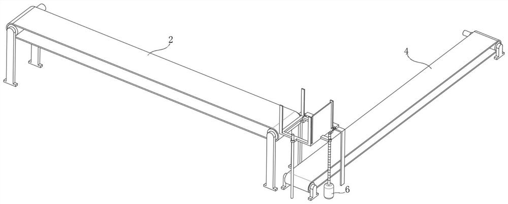 Automatic corrugated board stacking equipment