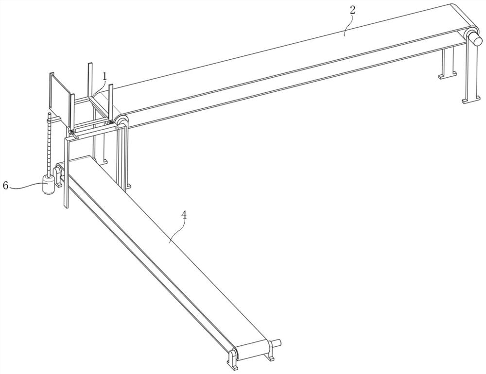 Automatic corrugated board stacking equipment