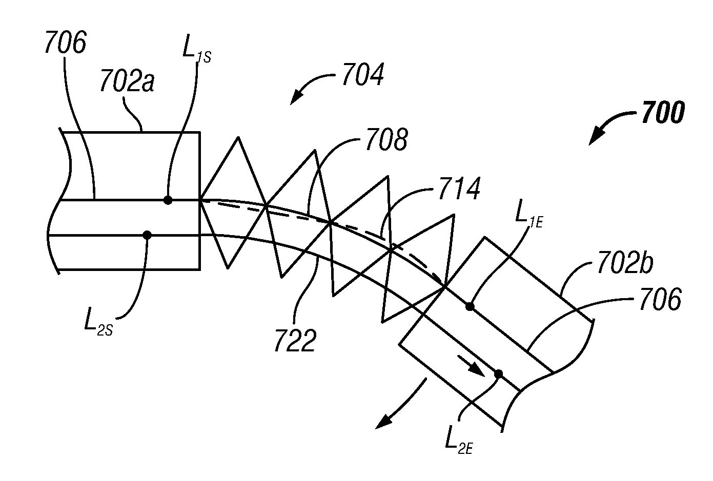 Fiber optic shape sensor