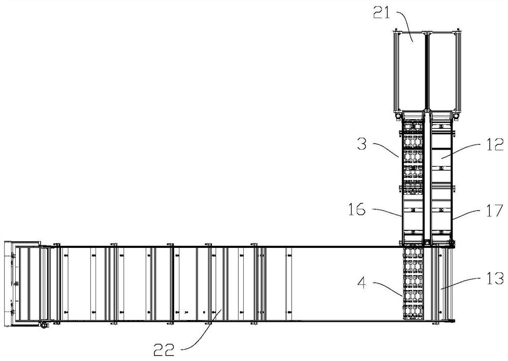 Battery cell proportioning and recombining device, battery module assembly line and battery cell proportioning and recombining method