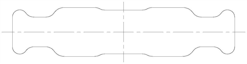 Machining method for spare part of punch pin