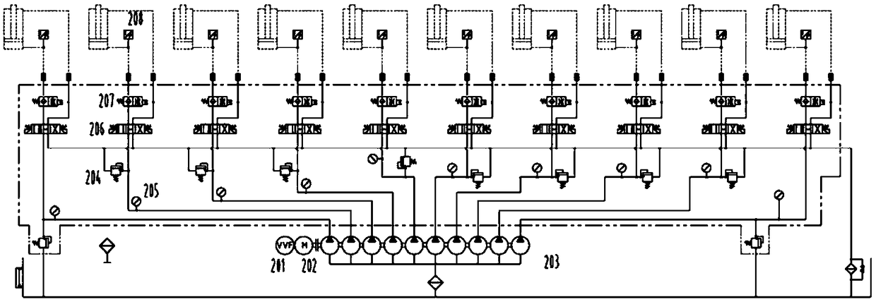 Suspension and lifting system for large-area building, and using method thereof