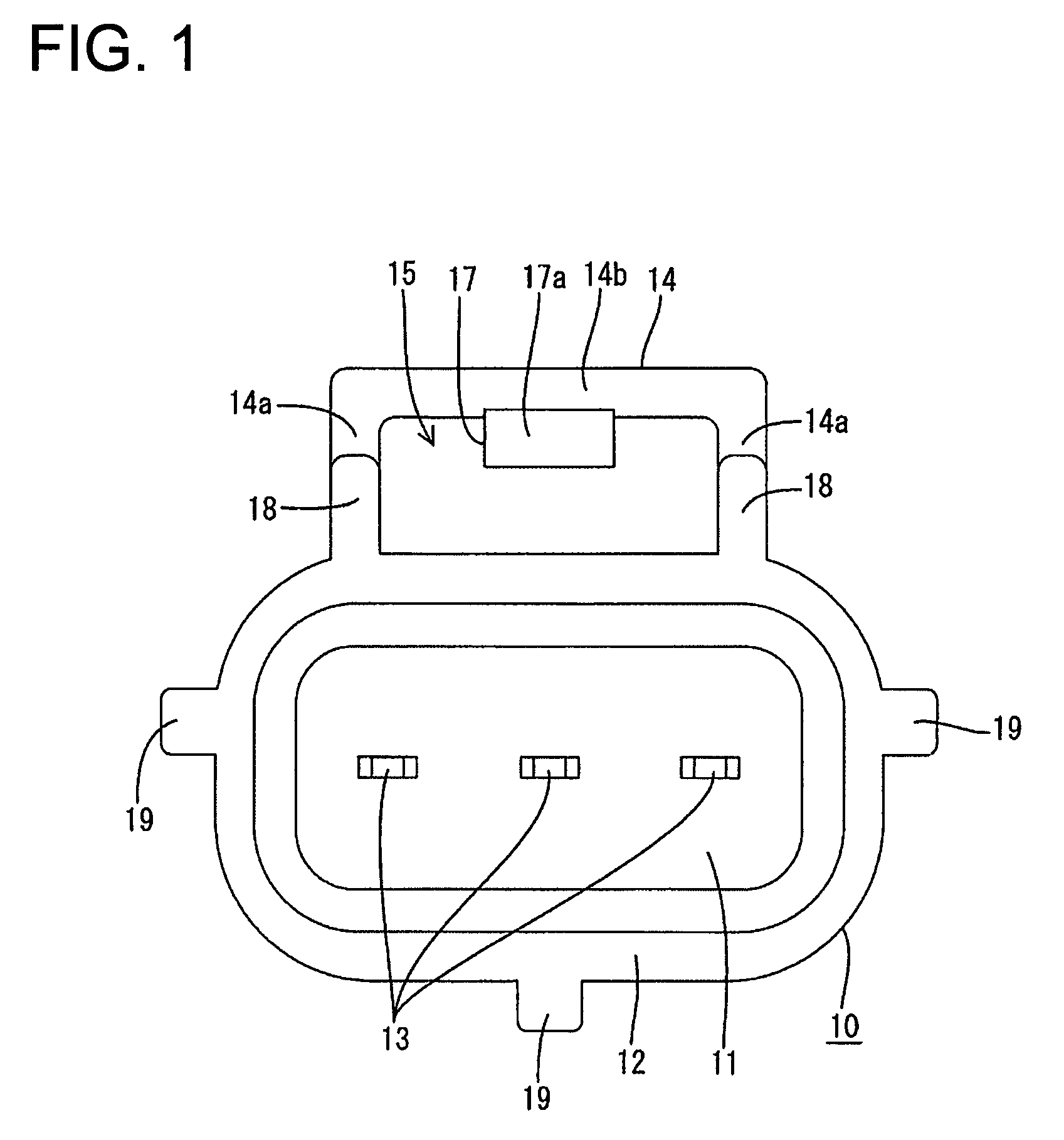 Connector and a connector assembly