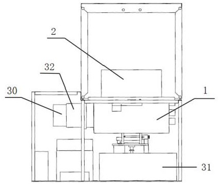 Securities microwave processing device based on transverse waves