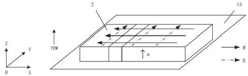 Securities microwave processing device based on transverse waves