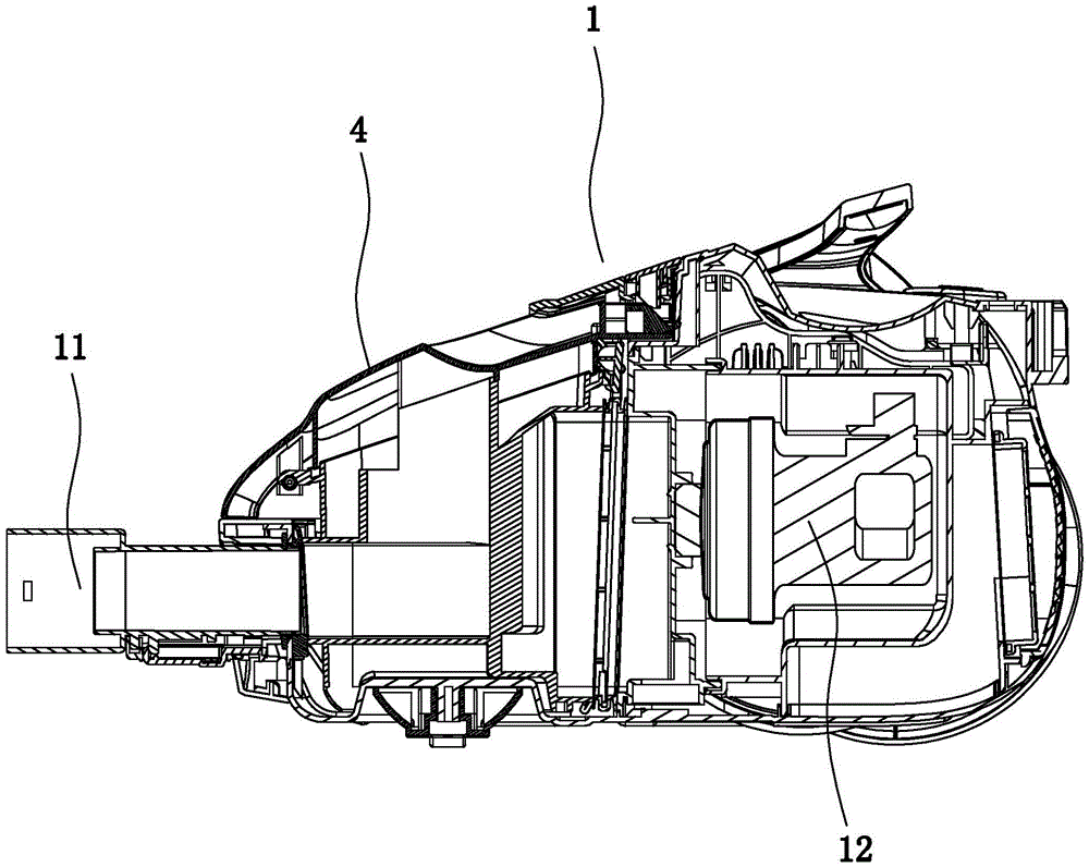 Self-dust-collecting dust collector