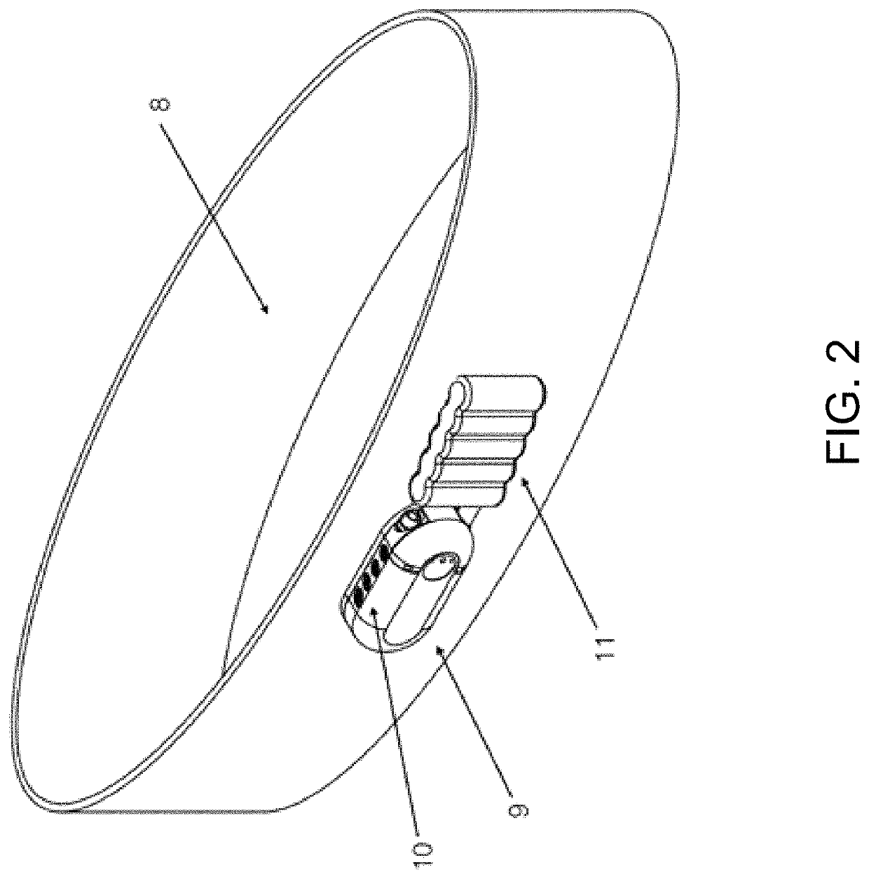 Portable device with disposable reservoir for collection of internal fluid after surgery