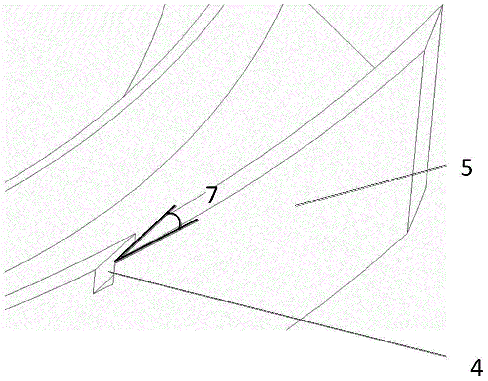 Radial diffuser with groove structure and design method of radial diffuser