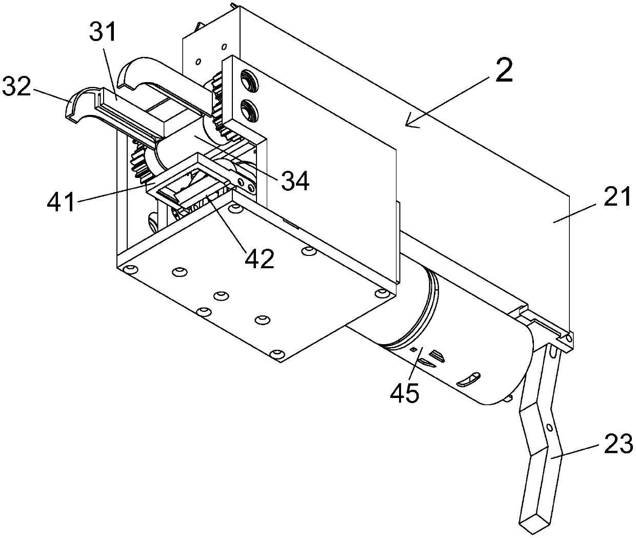 Steel bar binding machine