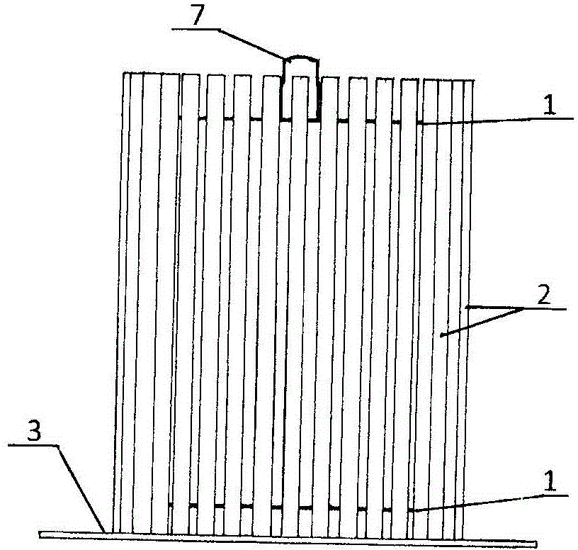 Combination molded tube capable of nesting spiral blades