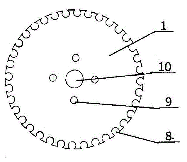 Combination molded tube capable of nesting spiral blades