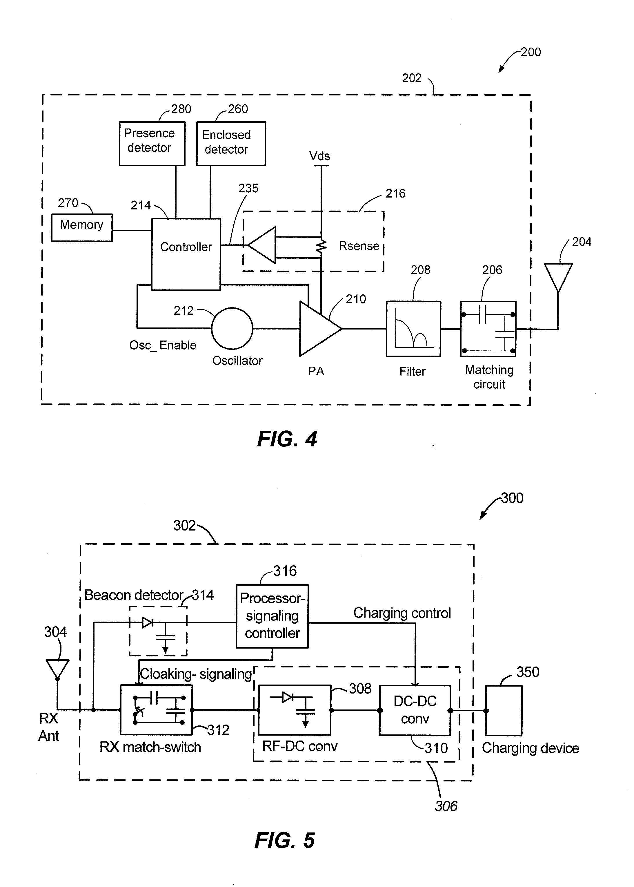 Antenna sharing for wirelessly powered devices