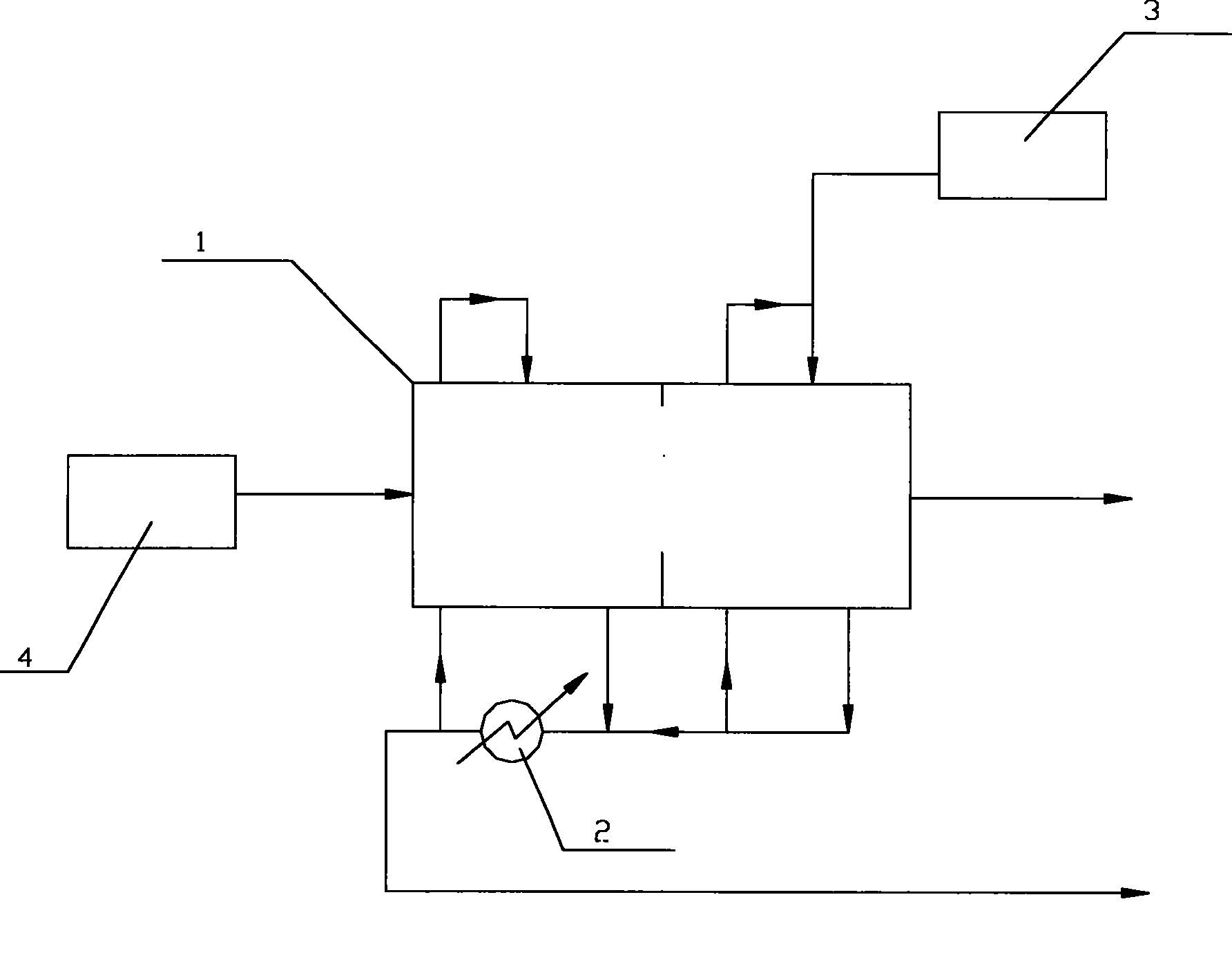 Method for deodorant waste lye for absorbing treating smoke