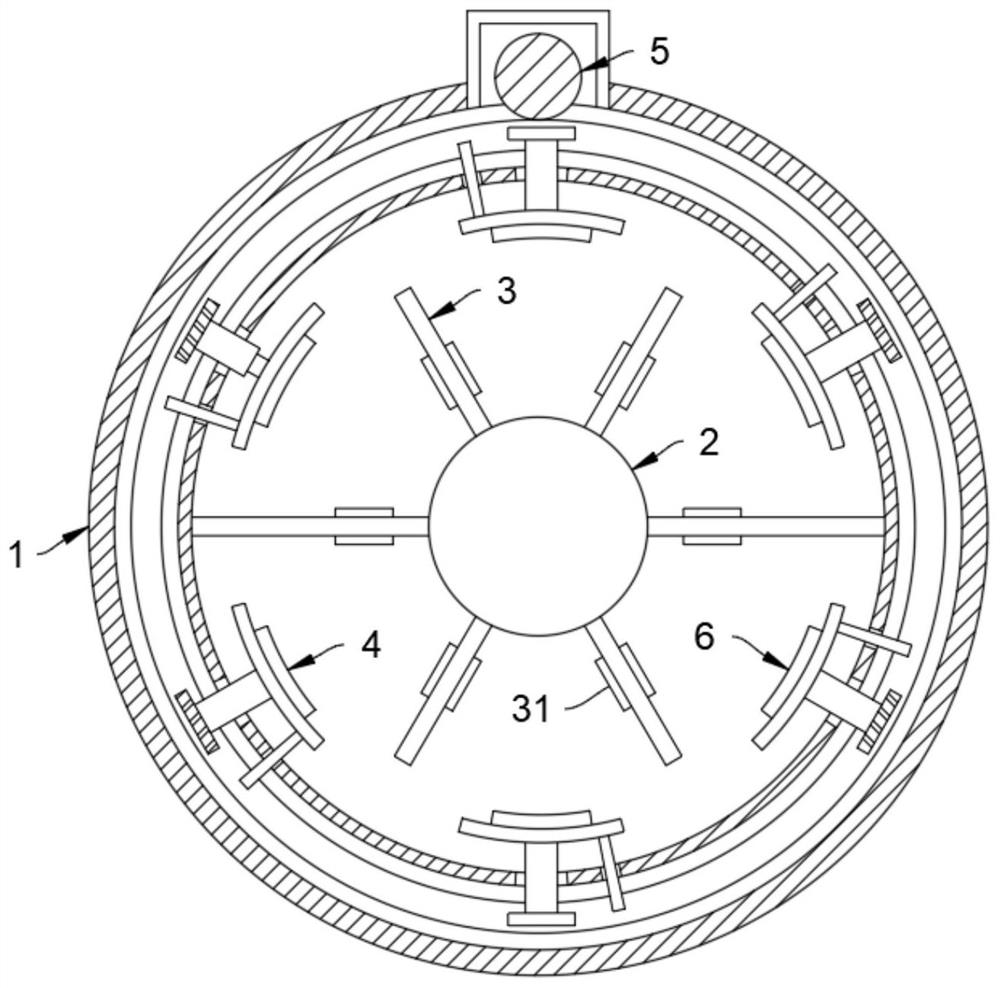 Raw bamboo slitting equipment capable of achieving quick removal of bamboo joint