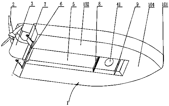 air propelled amphibious tidal boat