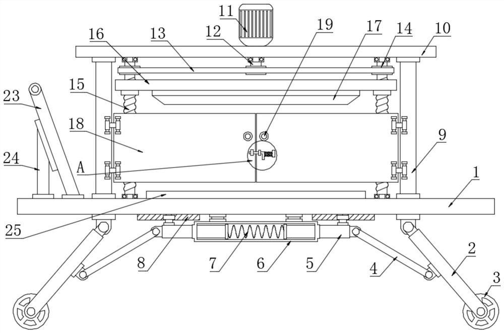 A transfer device for research and development of industrial automation equipment