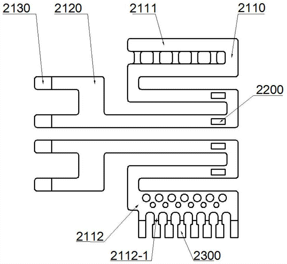 Wax injection mold for investment casting of hollow turbine blades and method for rapidly manufacturing wax injection mold