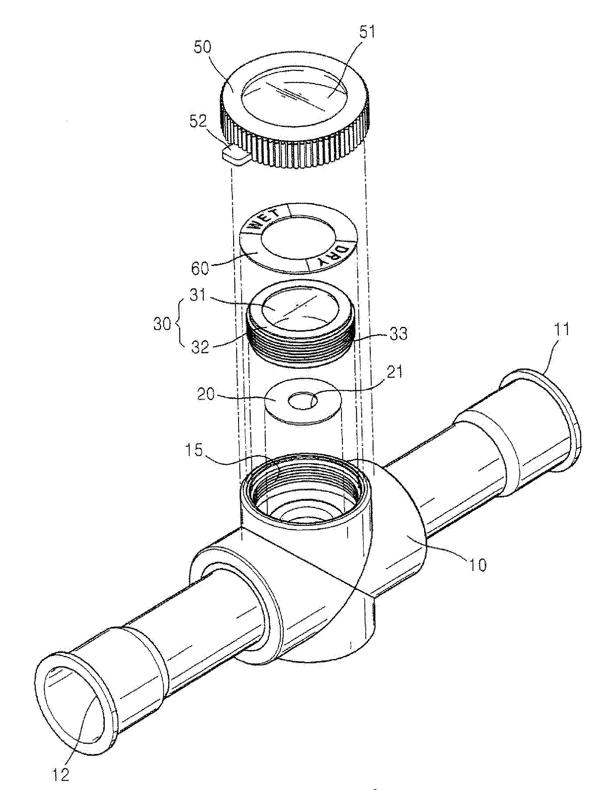 Moisture indicator