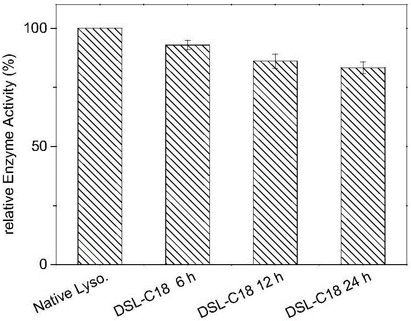 Lysozyme with covalent modification through acyl-free sophorolipid derivatives and modifying method and application of lysozyme