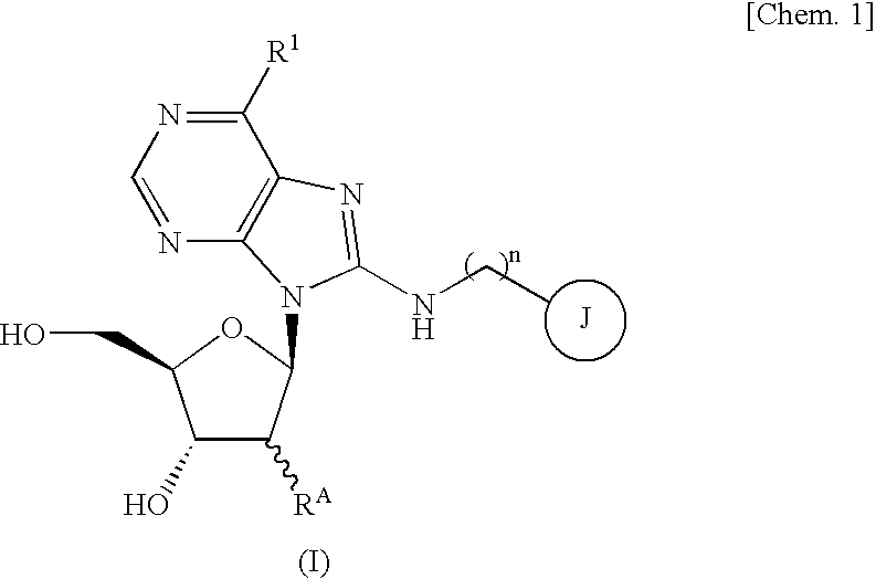 Purine nucleoside derivative modified in 8-position and medical use thereof