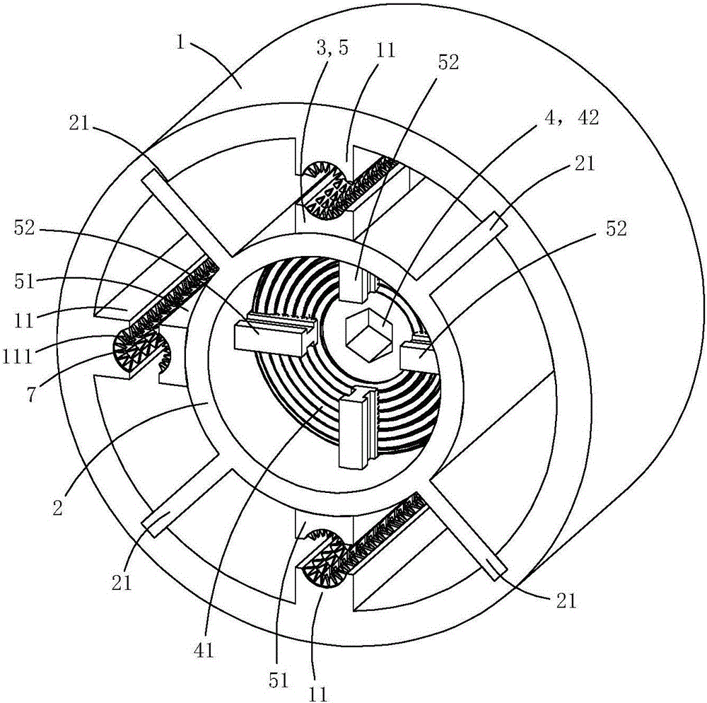 High-voltage zero-sequence current transformer with relatively good wire clamping fastness