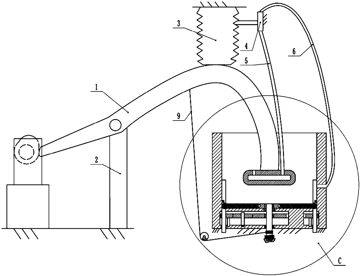 Meat hammering device