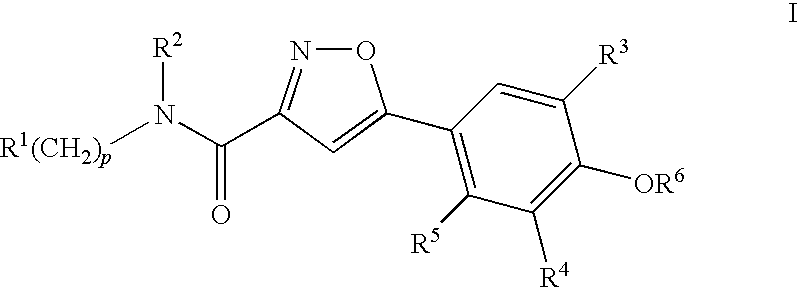 Compounds, Compositions and Methods Comprising Isoxazole Derivatives