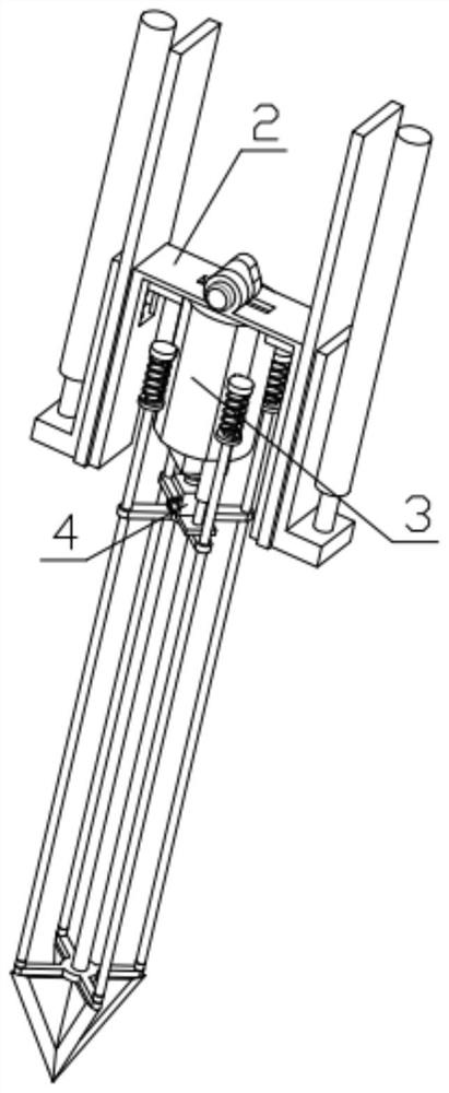 Rapid waste paper soaking device for recycled paper