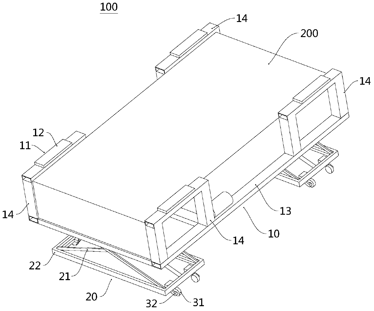 Vehicle-mounted battery rack and vehicle