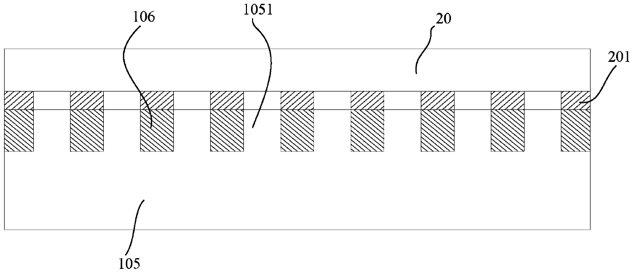 Electric toothbrush hidden type shading structure