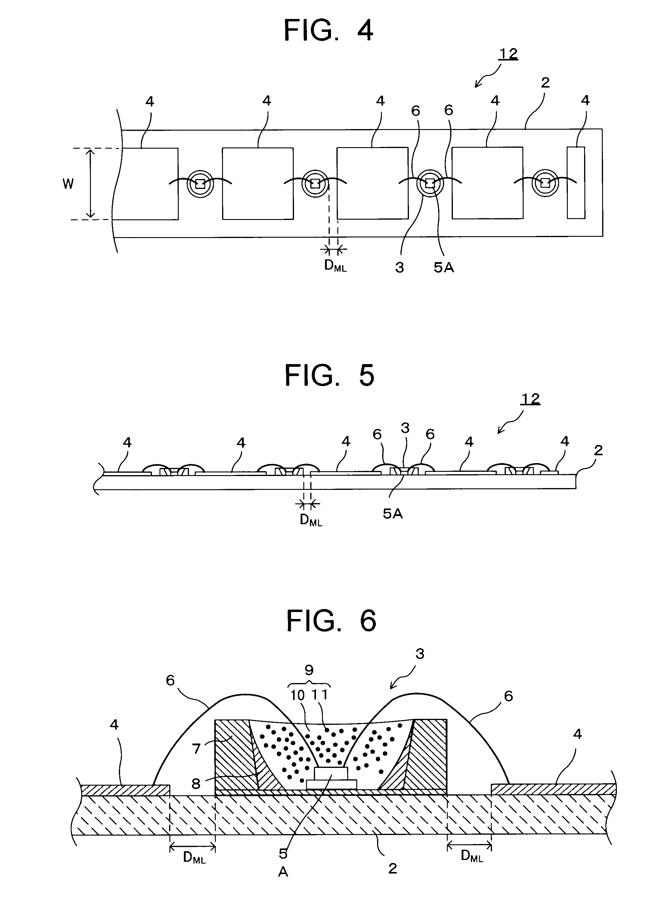 Light emitting module, backlight using the same, and liquid crystal display device