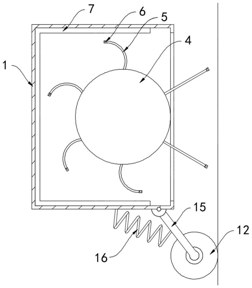 Automatic wall coating device for building construction