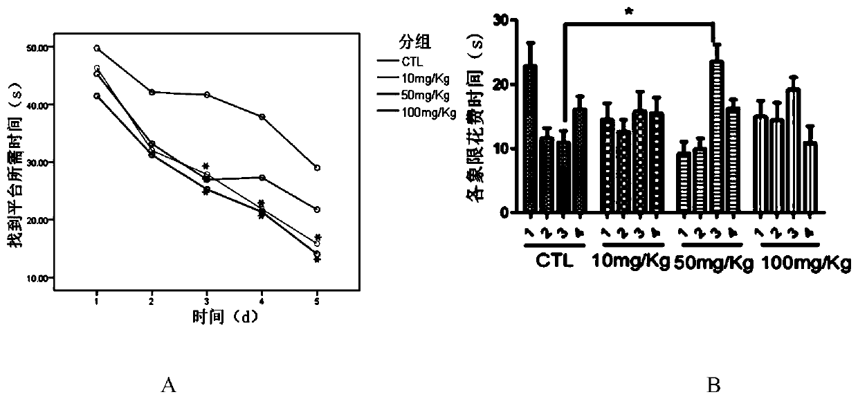 Biguanide substance and application thereof