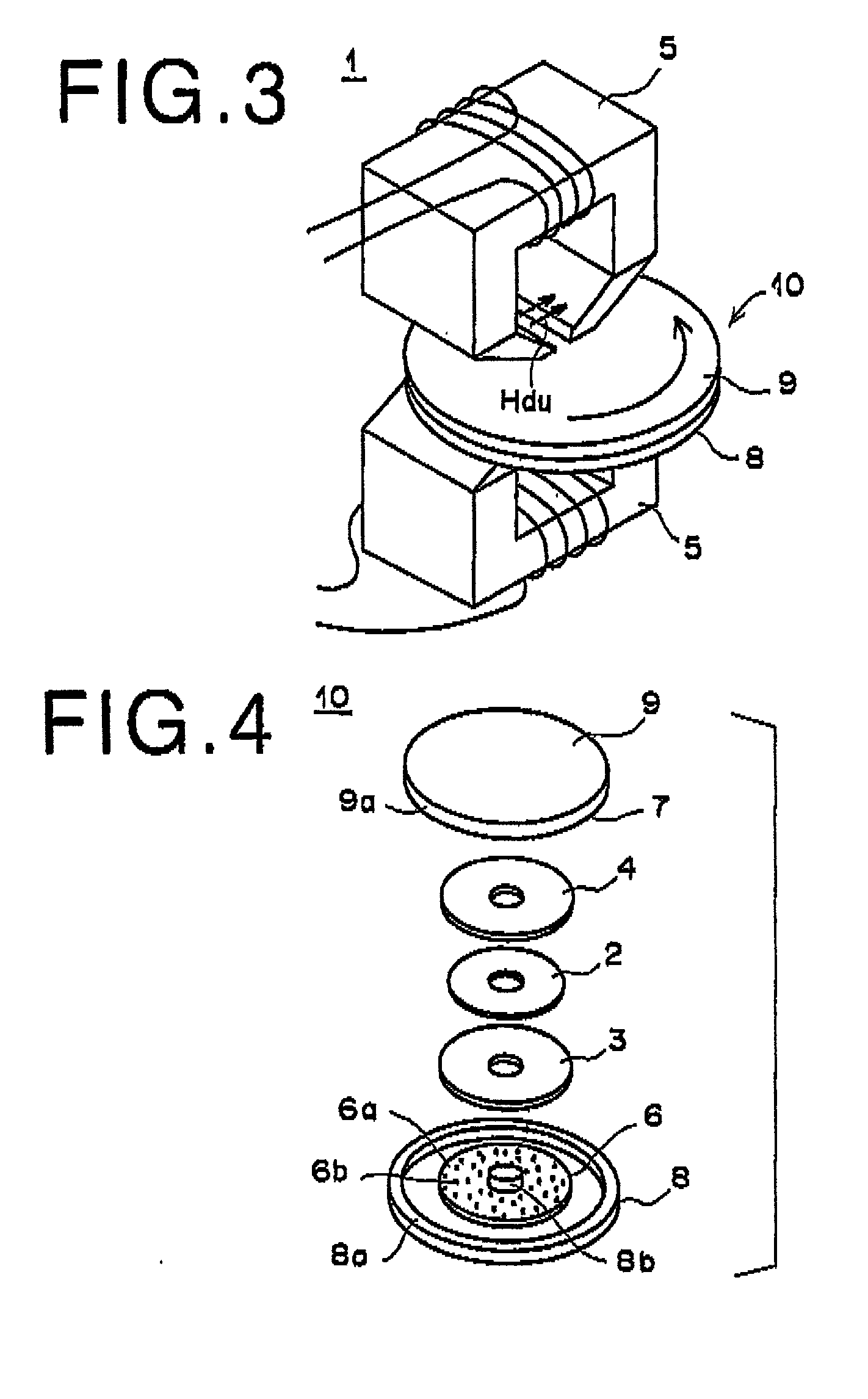 Magnetic transfer master medium