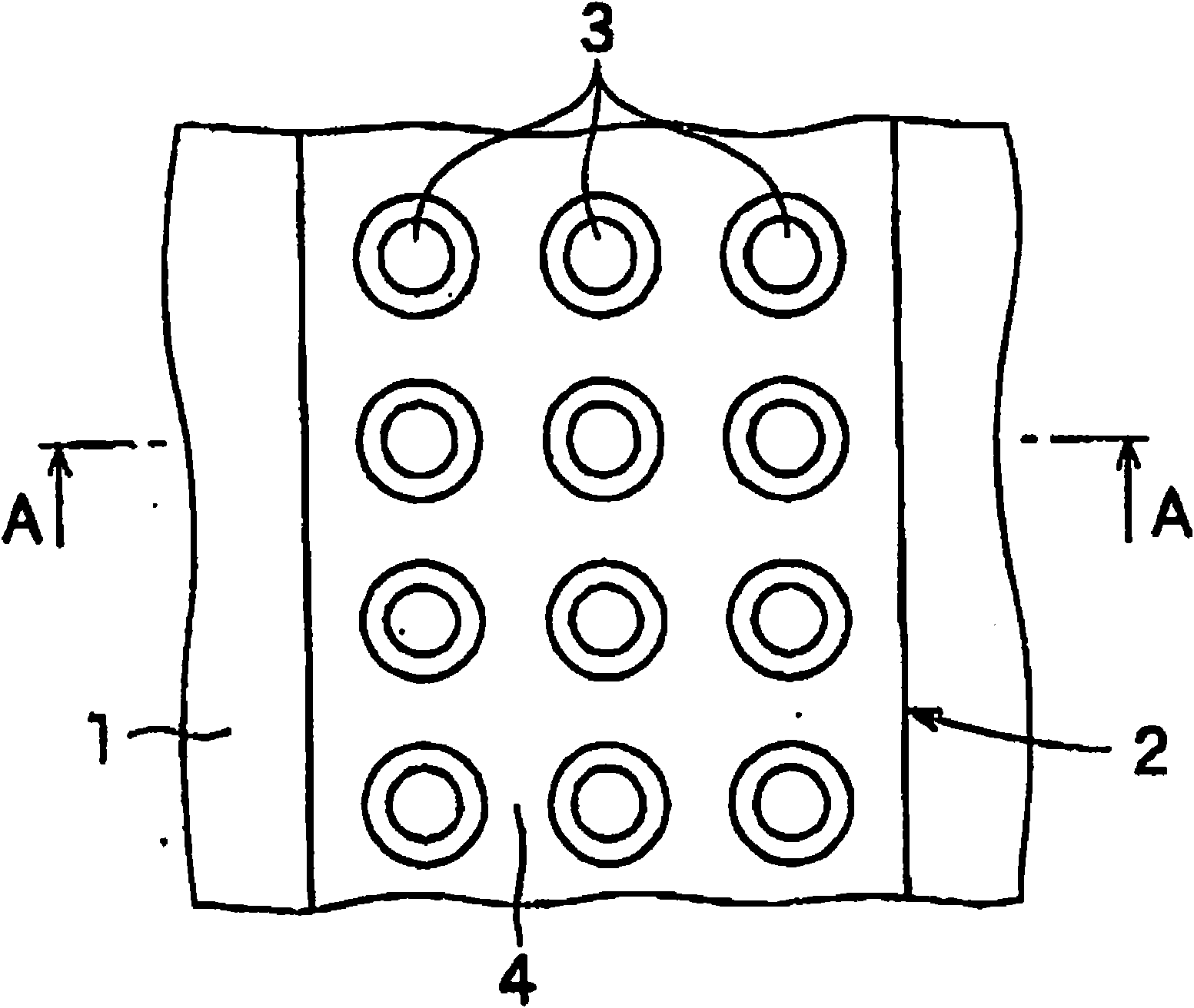 Resin convex mould for relief printing and method for producing organic EL elements using the same