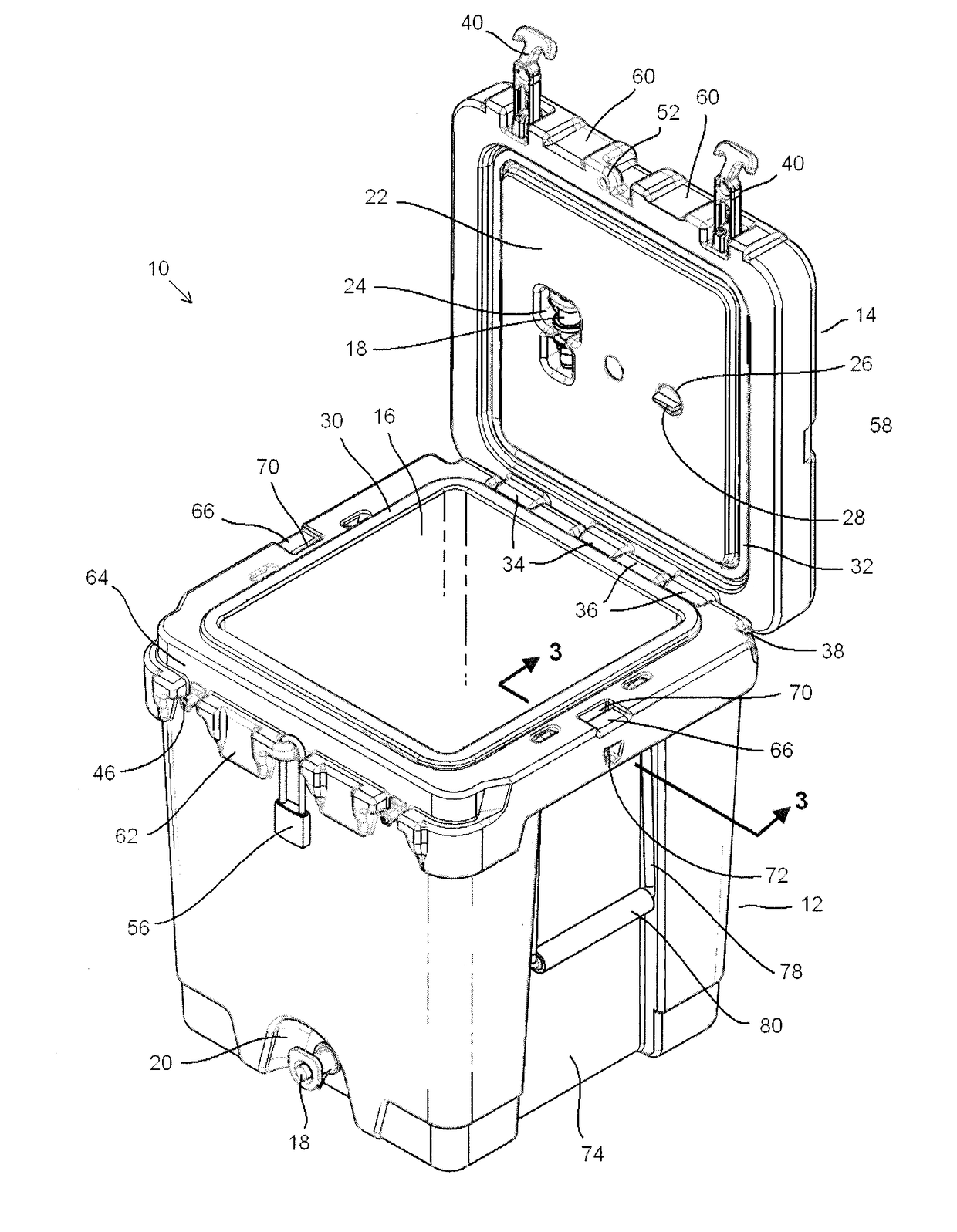 Heavy duty insulated beverage dispenser and cooler