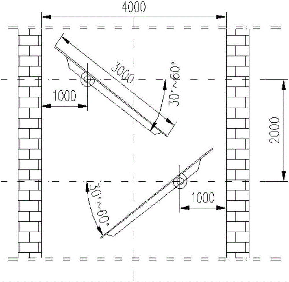 Melt separation furnace reducing system for blowing oxygen and method