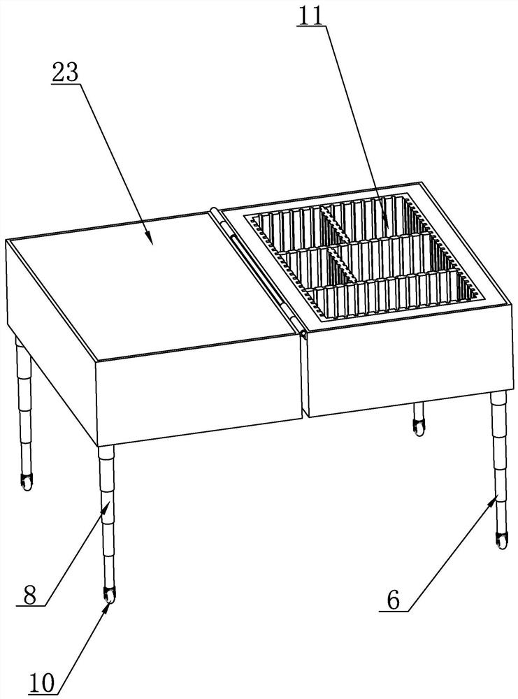 Portable practical training experimental instrument