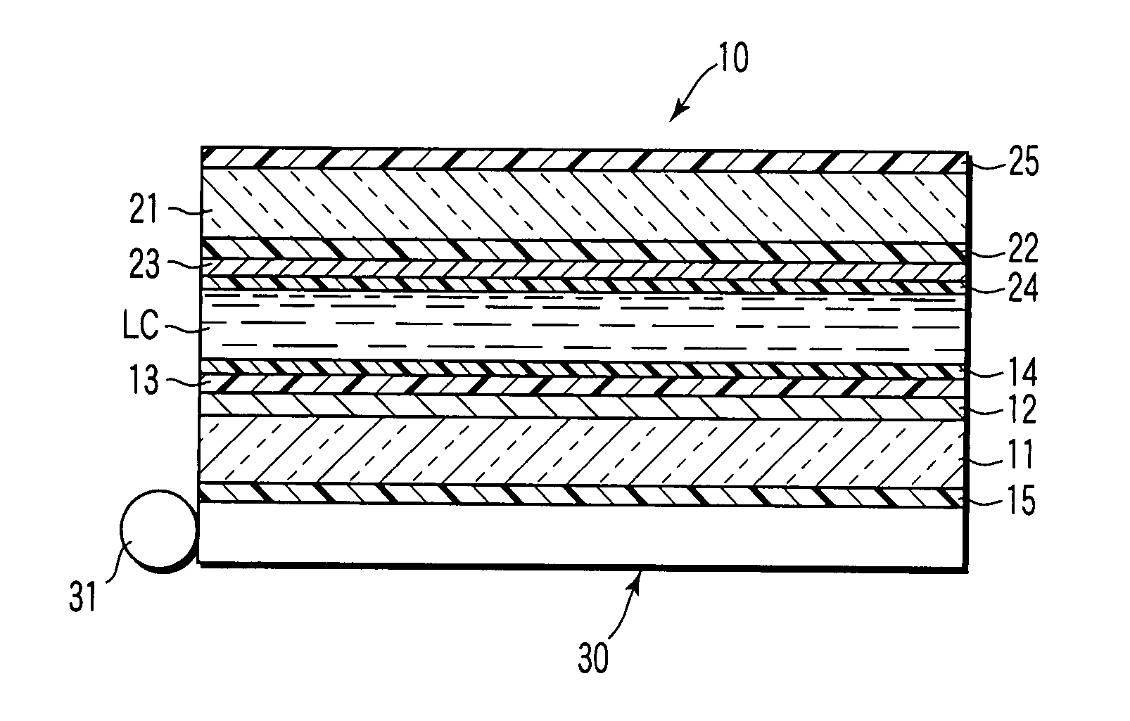 Colored composition for color filters, color filter and liquid crystal display device