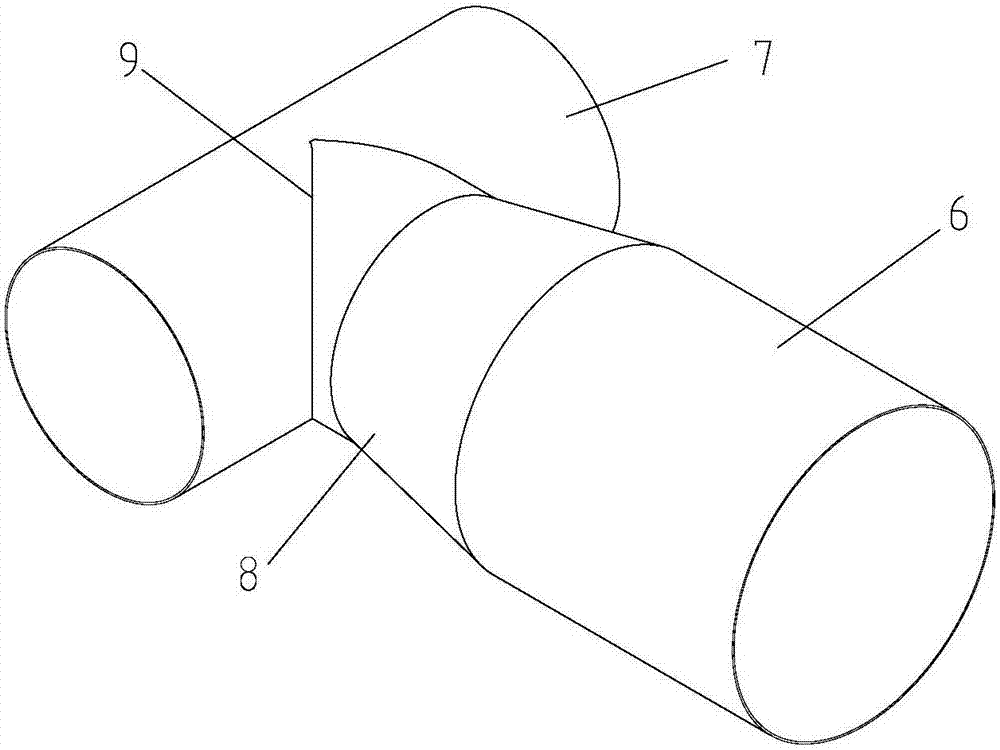 Intersecting line marking instrument and marking method