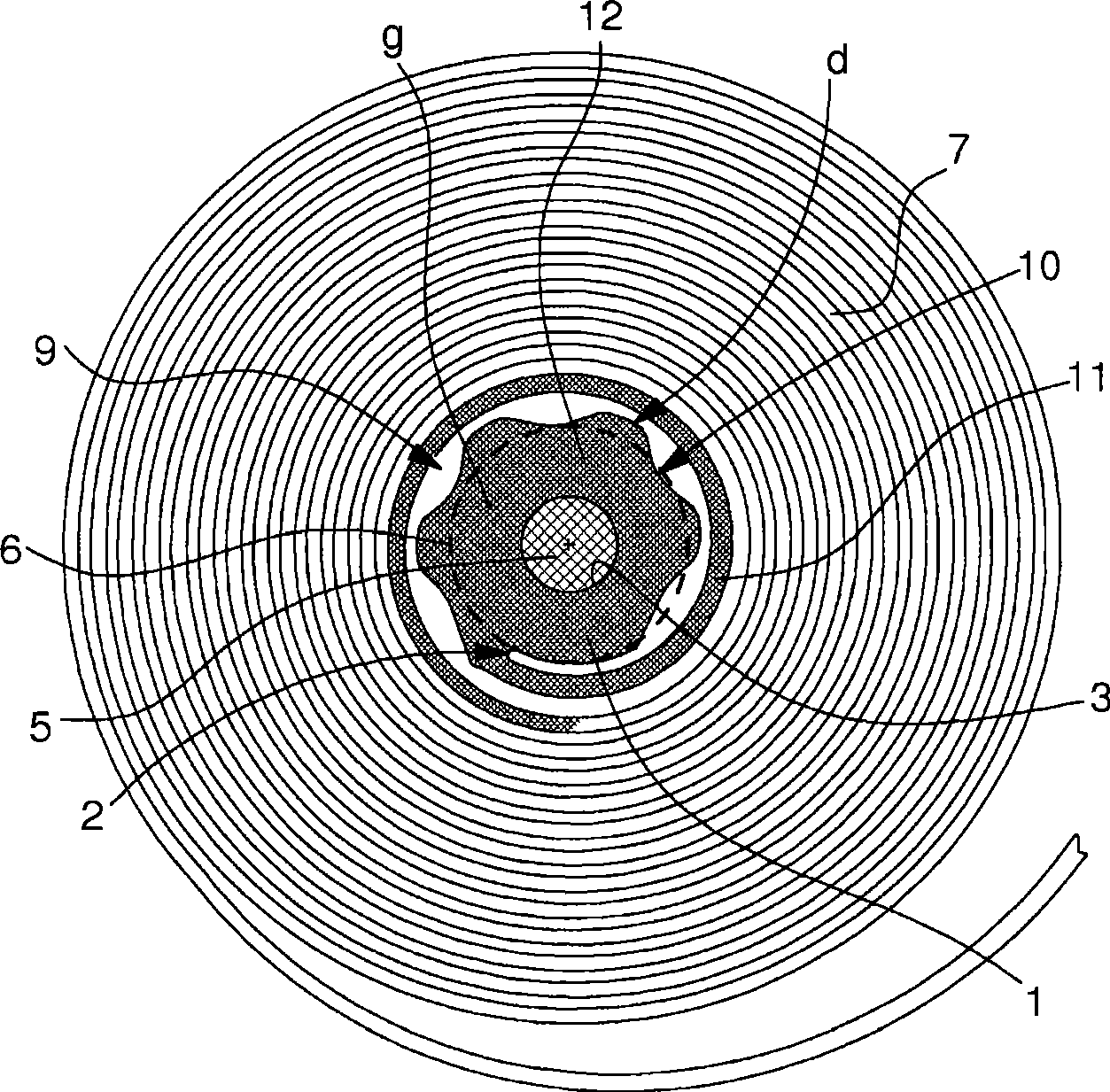 Anti-shock collet