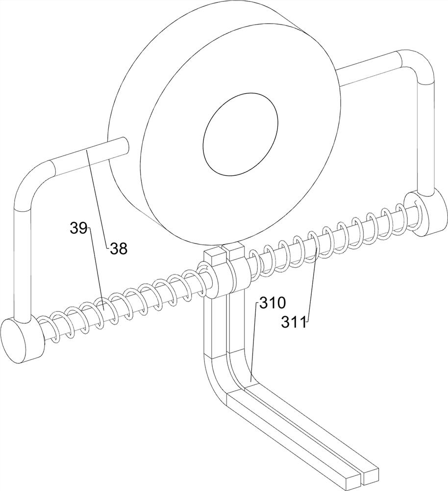 Bagged washing powder filling, sealing and packaging device