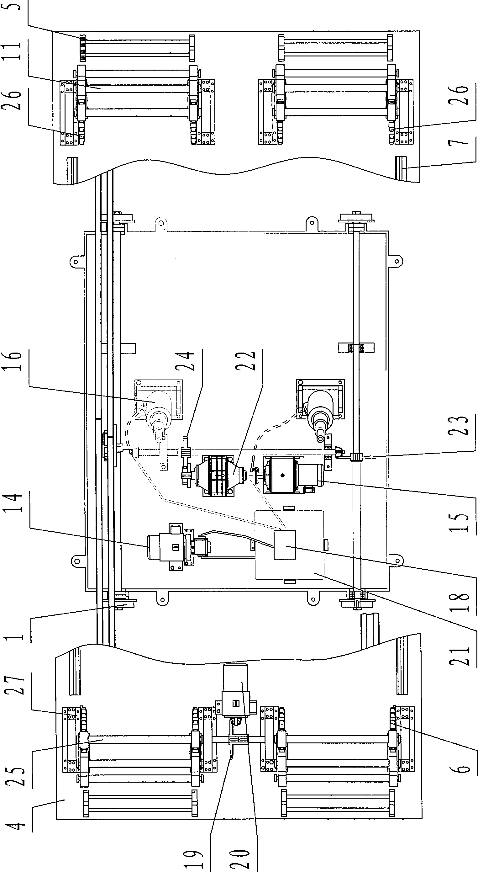 Scissors-type vehicle parking device