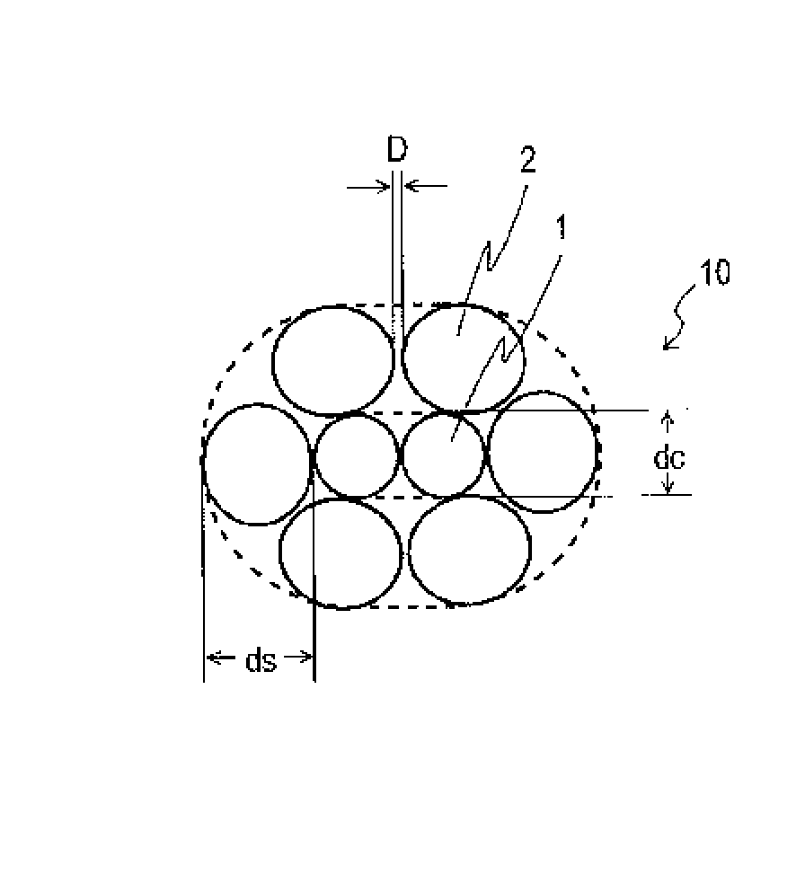 Steel cord for reinforcing rubber article, and pneumatic tire using same