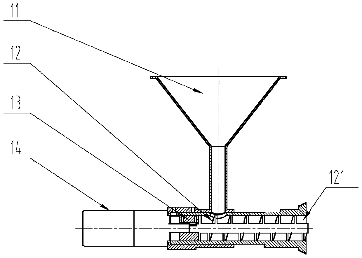 Disc mill capable of automatically cleaning