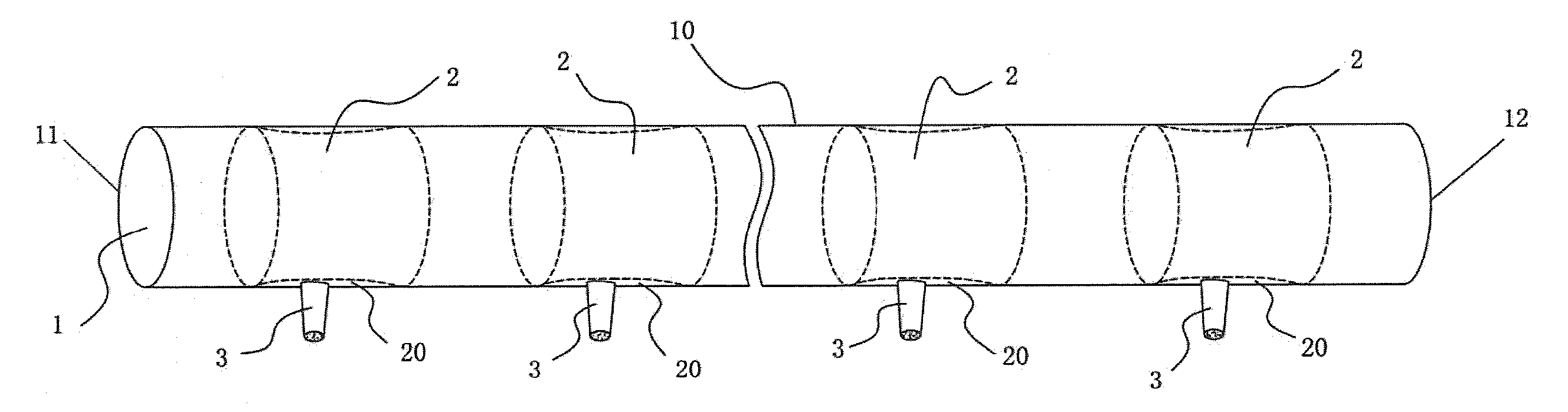 Filtration irrigation method, filtration irrigation device and the manufacturing method thereof