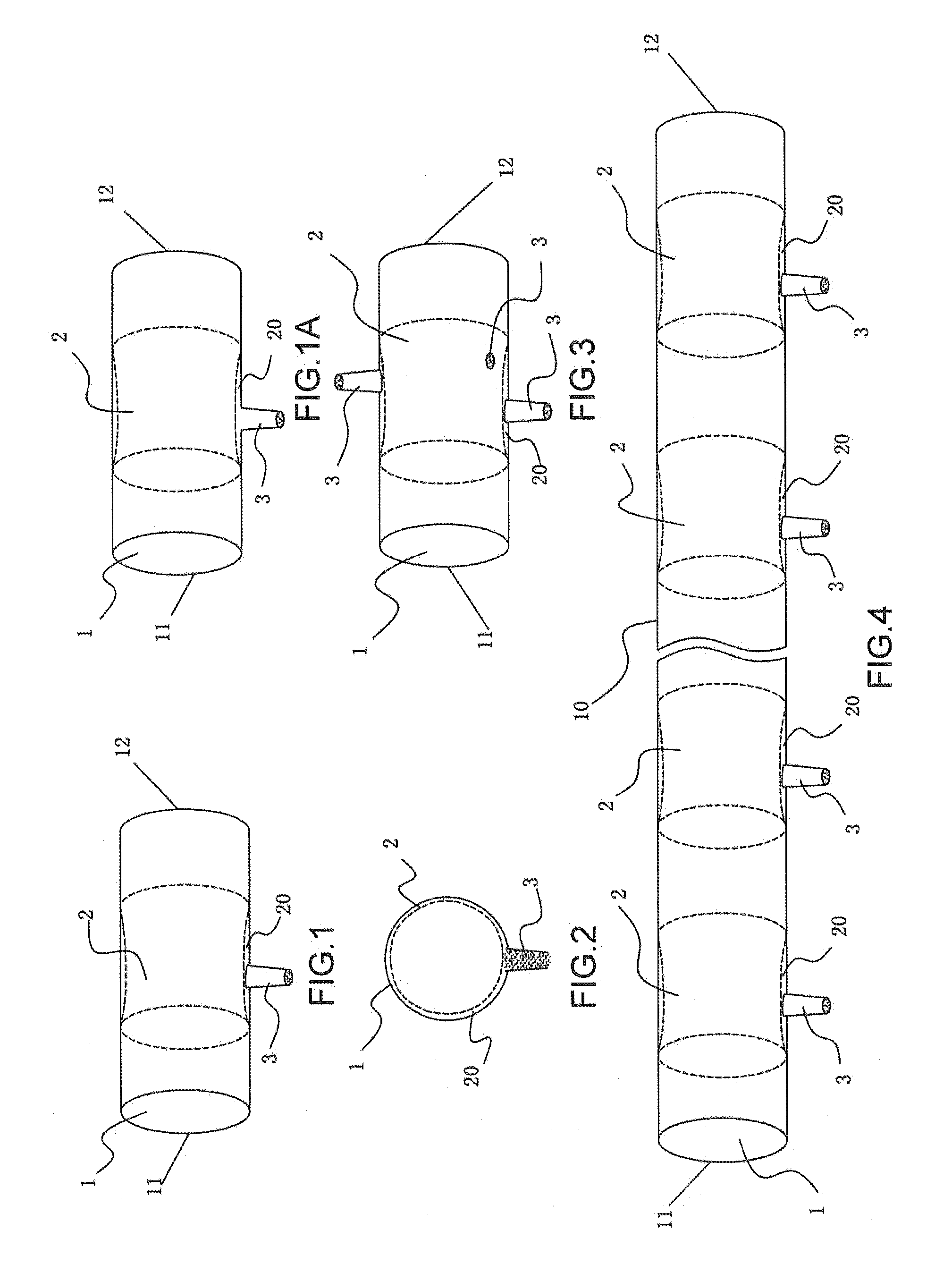 Filtration irrigation method, filtration irrigation device and the manufacturing method thereof